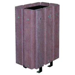 Corbeille recyclée extérieure MIMOSA