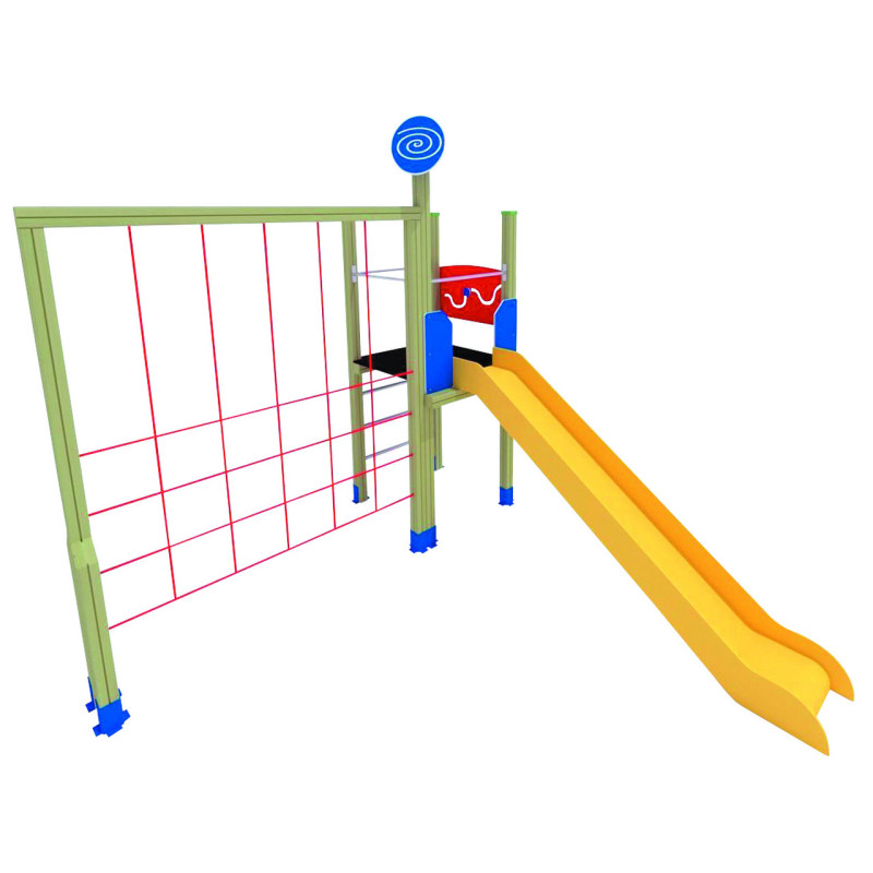 Structure multi-jeux LA PETITE TOUR SPIRALE