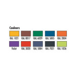 Banc urbain couleur ST DAVY