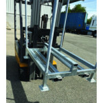 Palette rangement Barrières de police