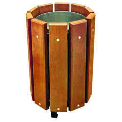 Corbeille urbaine ronde FELICIA