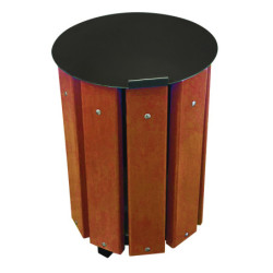 Corbeille urbaine ronde FELICIA