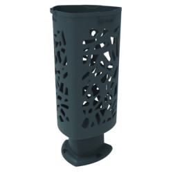 Corbeille de ville design RAPHIA