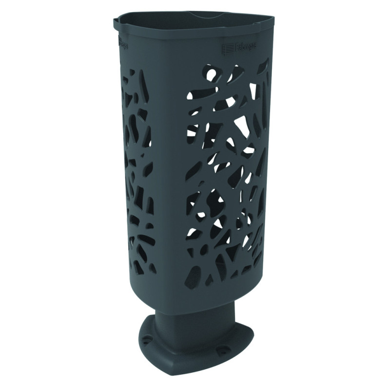 Corbeille de ville design RAPHIA