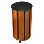 Corbeille urbaine pour parc PILOSELLE