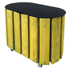 Corbeille de rue FELICIA 2 FLUX