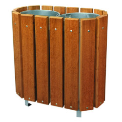 Corbeille urbaine PILOSELLE 2 FLUX