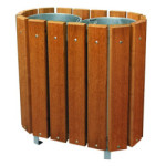 Corbeille urbaine PILOSELLE 2 FLUX