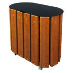 Corbeille urbaine PILOSELLE 2 FLUX