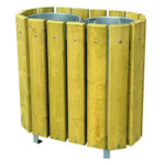 Corbeille urbaine PILOSELLE 2 FLUX