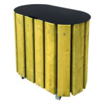 Corbeille urbaine PILOSELLE 2 FLUX