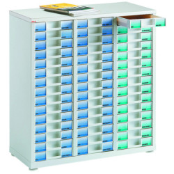 Comptoir 3 colonnes - tiroirs type Panaclen