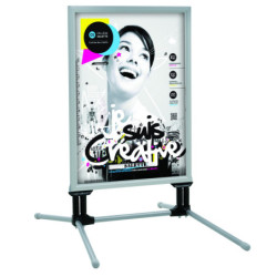 Panneau d'affichage sur ressorts