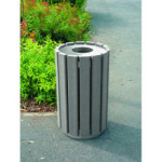 Avec couvercle et porte-sac