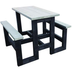 Table pique-nique recyclée Papyrus