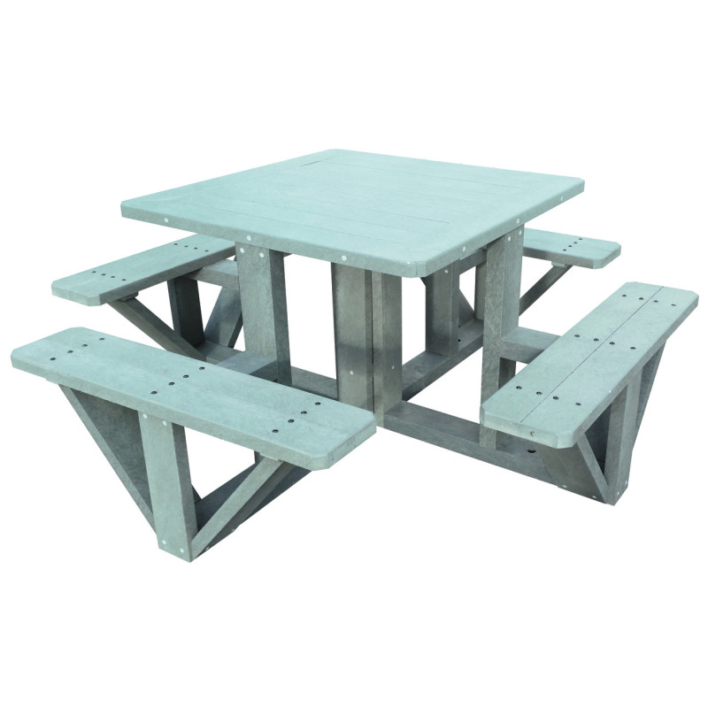 Table pique nique plastique GENTIANE