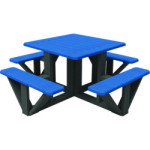 Table pique nique plastique GENTIANE