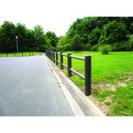 Clôture extérieure plastique recyclé APPALACHES