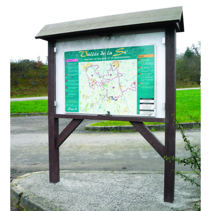 Option pour Panneau d'information RECYCLE