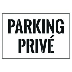 POCHOIRS de marquage au sol PVC