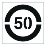 POCHOIRS de marquage au sol PVC