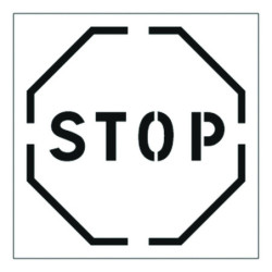 POCHOIRS de marquage au sol PVC