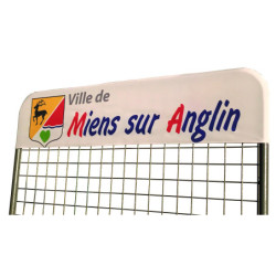 Bandeau housse grille d'exposition HELIOTROPE