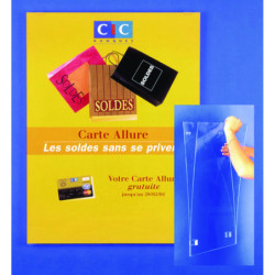 Lot de 3 porte-affiches muraux