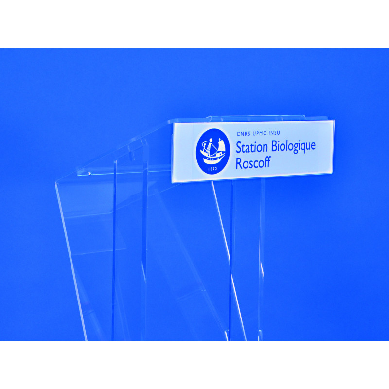 Option pupitre plexi Z