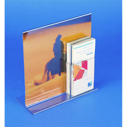 Lot de 4 présentoirs DOUBLE FONCTION