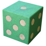 Jeu CHAMPIGNON ET DE géants en caoutchouc