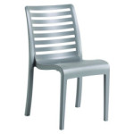 Chaise plastique empilable SOLANDRA