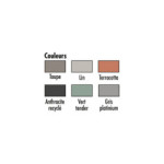 Chaise plastique extérieure et intérieure VEGETAL