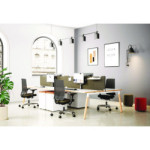 Pied de renfort pour bureau CINETIC BOIS