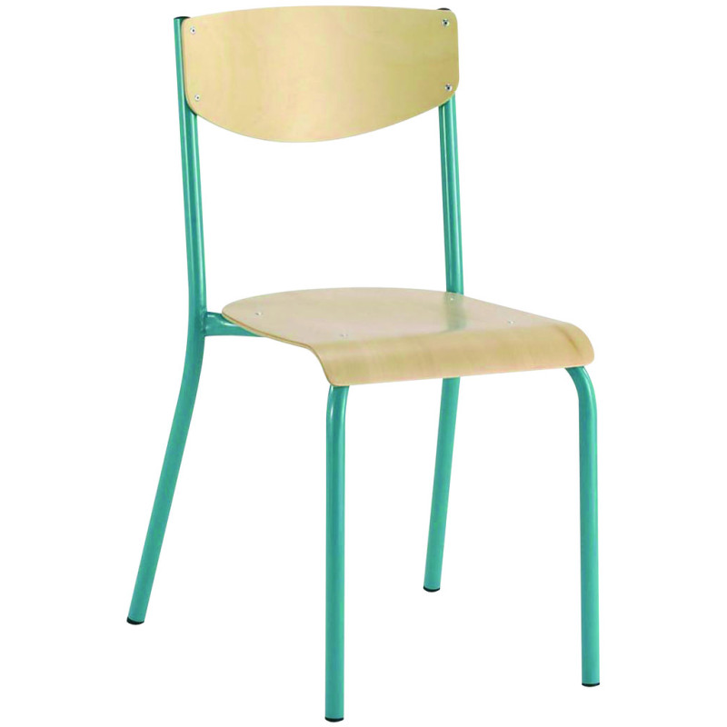 Chaise d'écolier 4 pieds 100