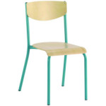 Chaise d'écolier 4 pieds 100