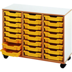 Meuble 24 petits bacs