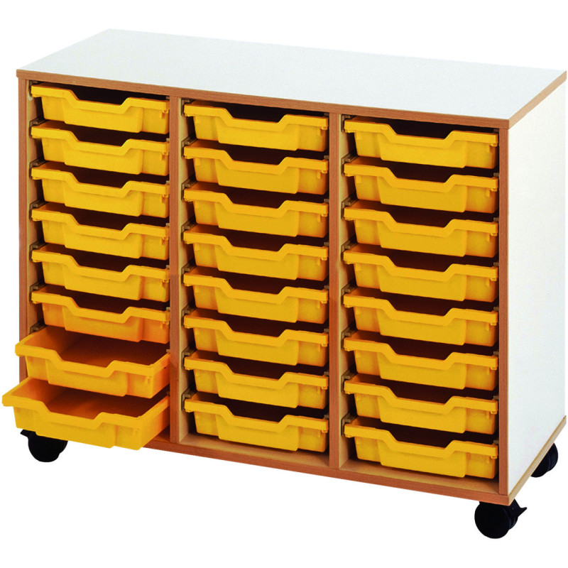 Meuble 24 petits bacs