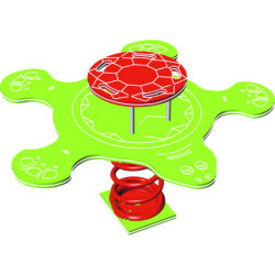 Jeu bascule ressort 5 PLACES