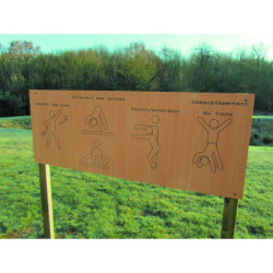 Panneau échauffement