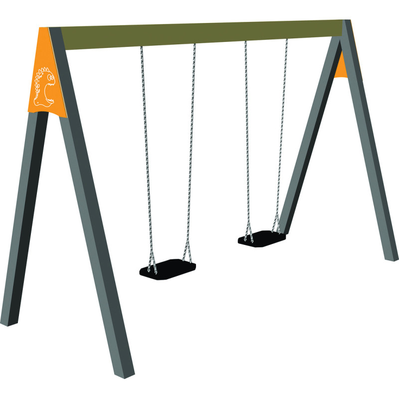 Portique balançoire TOUT ACIER