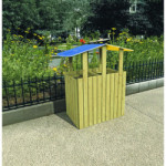 Corbeille de tri sélectif LENTISQUE