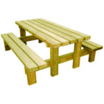 Table pique-nique RUSTIQUE