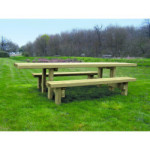 Table pique-nique RUSTIQUE