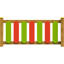 Clôture aire de jeux ECLAT