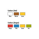 Corbeille de parc public DRAGON ET CHAT