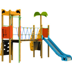 Structure multifonctions parc TRESOR