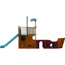 Structure multijeux parcs enfants PIRATES