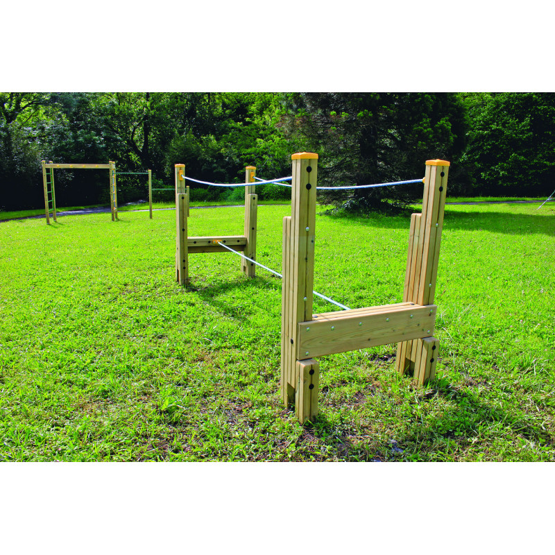 Jeu d'équilibre aire de jeux CORDE FLO