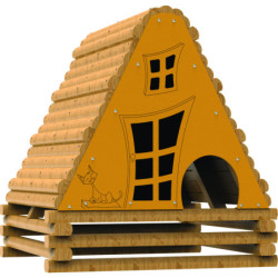 Cabane aire de jeux RUSTIQUE